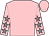 Pink, grey stars on sleeves