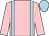 Pink, light blue braces, light blue cap