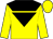 Yellow, black yoke, black inverted triangle