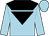 LIGHT BLUE, black yoke, BLACK inverted triangle