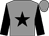 grey, black star, black sleeves