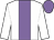 White body, mauve stripe, white arms, mauve cap