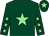 Dark Green Body, Soft Green Star, Dark Green Arms, Soft Green Stars, Dark Green Cap, Soft Green Star