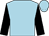 Light blue, black sleeves