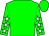 Big-green body, big-green arms, white stars, big-green cap