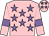 Pink, mauve stars and armlets