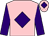 Pink, purple diamond, sleeves and diamond on cap