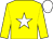 Yellow, white star, white cap