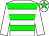 White body, big-green hooped, white arms, white cap, big-green star