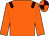 Orange body, brown epaulettes, orange arms, orange cap, brown quartered