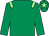 EMERALD GREEN, light green epaulettes, light green star on cap