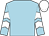 Light blue, white chevrons on sleeves, white cap