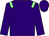 Purple, light green epaulets