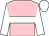 Pink, white hoop, sleeves and cap