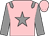 Pink, grey star, epaulets, sleeves