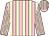 Pink and beige stripes