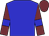 Big-blue body, garnet arms, big-blue armlets, garnet cap