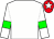 White body, white arms, green armlets, red cap, white star