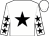 White body, black star, white arms, black stars, white cap