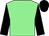 Light green, black arms, black cap