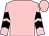 Pink, black chevrons on sleeves