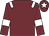 Garnet body, white epaulettes, garnet arms, white armlets, garnet cap, white star