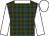 Mackenzie tartan, white collar, white sleeves & cap