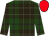 Douglas tartan, red cap