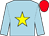 Light Blue, Yellow star, Red cap