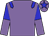 Mauve body, big-blue epaulettes, mauve cap, big-blue star