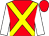 Red, yellow cross belts, white sleeves