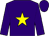 Purple, yellow star