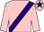 Pink, purple sash, purple star on cap