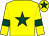 Yellow, dark green star, armlets and star on cap