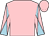 Pink, pink and light blue diabolo on sleeves