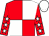 Red and white (quartered), red sleeves, white stars and cap