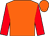 Orange, red sleeves