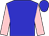 blue, pink sleeves