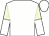 White, beige and white halved sleeves