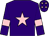 Purple, pink star, armlets and stars on cap