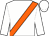 White, orange sash