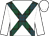 White, tartan cross belts