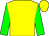 yellow, green sleeves