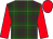 Mcintyre tartan, red sleeves and cap