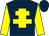 Dark Blue, Yellow cross of Lorraine and sleeves, Dark Blue cap