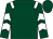 Dark green, white epaulets and chevrons on sleeves