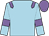 Light blue, mauve epaulets, armlets and cap