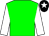Big-green body, white arms, black cap, white star