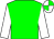 Green body, white arms, white cap, green quartered
