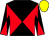 Red & black diabolo, yellow cap